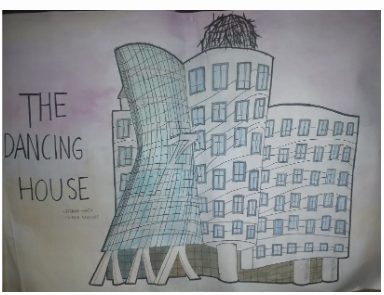 The Dancing House sketch