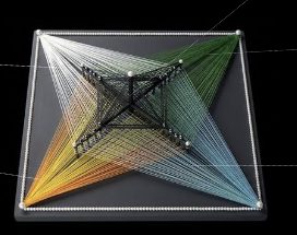 Pancha Tatwa string art of the five elements