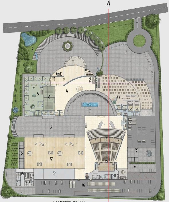 Sangam master plan drawing