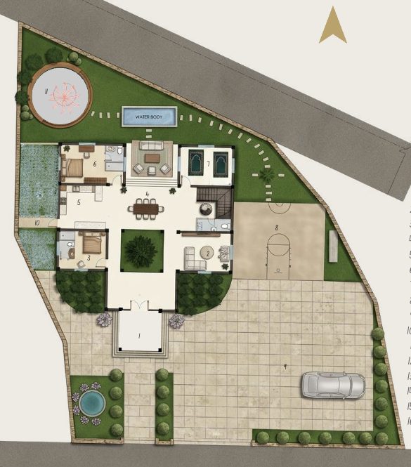 Sujud masterplan drawing